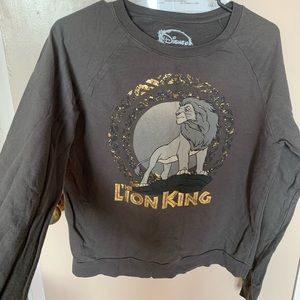 Dark Gray Lion King Sweatshirt